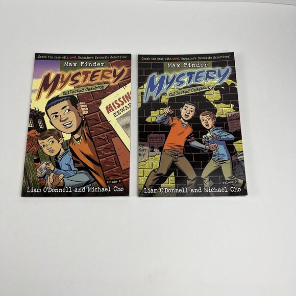 Max Finder Mystery Collected Casebook Volume 2 and 3 - NEW paperback edition - Picture 1 of 11
